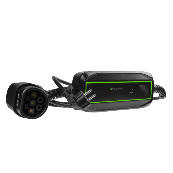 Dispozitiv incarcare masina electrica EVSE mobile charger GC Powercablu, numar faze: 1, 3,7kW, culoare: negru, cablu tip 2 [2]