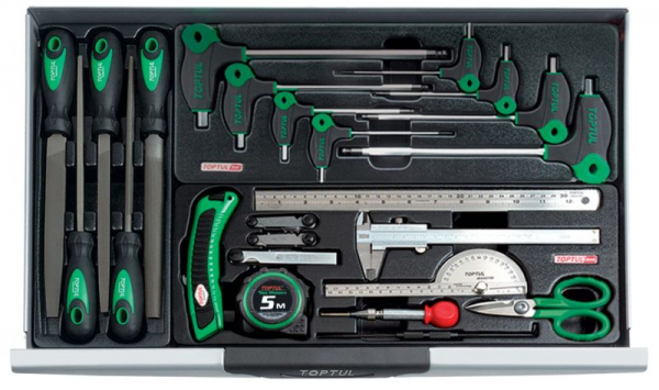 Dulap cu 7 sertare si 227 scule 995/687/459mm [7]