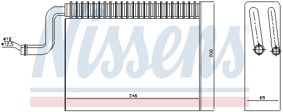 Evaporizator aer conditionat OPEL COMBO, CORSA B, TIGRA 1.0-1.7D intre 1993-2002 [1]