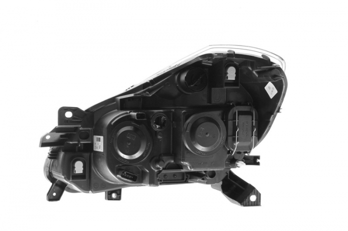Far dreapta (2*H7/H1, reglaj electric, (fara motor, cu iluminare in viraje) RENAULT CLIO 2008-2009 [2]