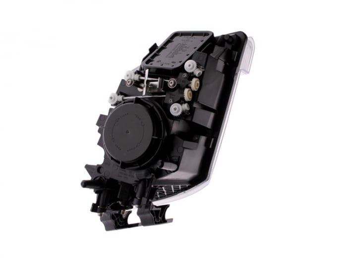 Far dreapta (2*H7/LED/PY21W, reglaj electric cu becuri, insertii crom, Semnalizator transparent) VOLVO FH, FH 16, FH II, FM dupa 2005 [2]