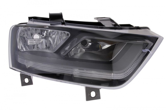 Far dreapta (2*H7, reglaj electric, cu motoras, fundal negru) AUDI Q3 2011-2015 [1]