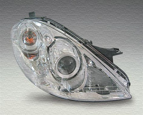 Far Dreapta (bi-xenon, D2S/H7/PY21W/W5W, automat, cu motor, bec) potrivit MERCEDES A (W169) -04.09 [1]