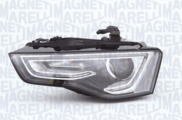 Far Dreapta (bi-xenon, D3S/LED, automat, cu motor, culoare insert: negru) potrivit AUDI A5 [1]