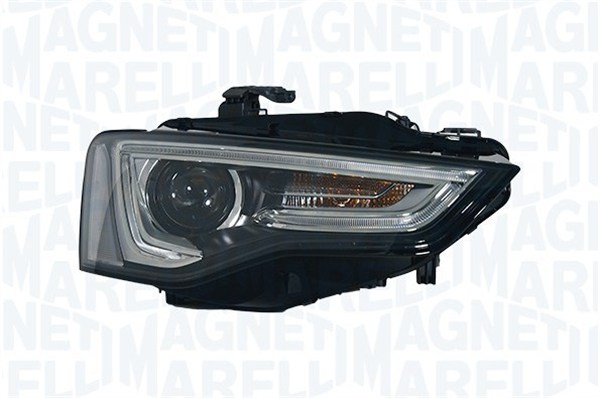 Far Dreapta (bi-xenon, D3S/LED, electric, cu motor, culoare insert: negru) potrivit AUDI A5 01.06-10.11 [3]