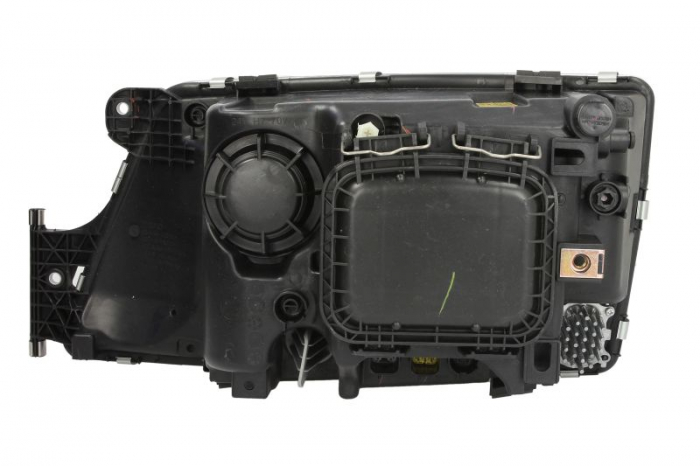 Far dreapta (D1R/H21W/H7/LED/PY21W, electric, cu motoras, culoare interior: crom, culoare semnalizator: alb) potrivit MAN TGX I 06.06-09.21 [2]