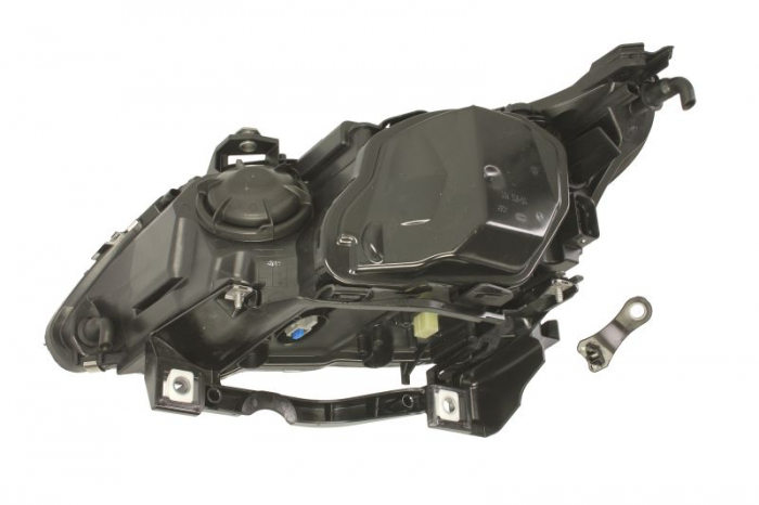 Far dreapta (D1S/H3/H8, electric, cu motoras, fundal cromat) BMW Seria 5 2007-2010 [2]