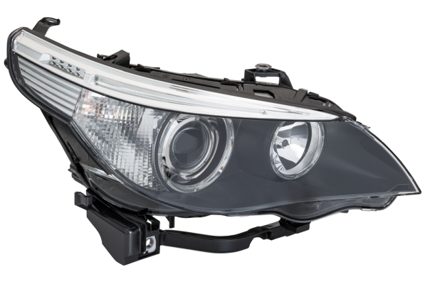 Far dreapta D1S/H7, electric, cu motoras, cu lumini curba, semnalizator transparent BMW Seria 5 E60, E61 intre 2003-2007 [1]