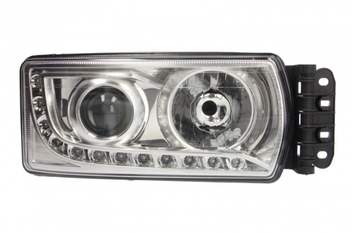 Far Dreapta (D1S/H7, mecanic, xenon, functii aditionale: lumini de zi, culoare interior: cromat) potrivit IVECO STRALIS I 02.02- [1]