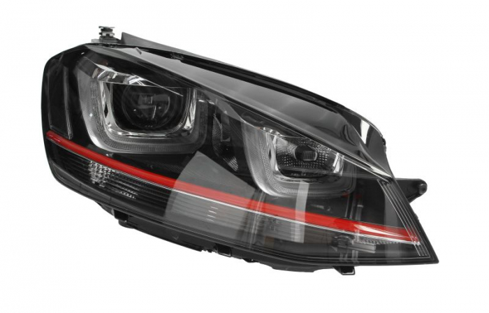 Far dreapta (D3S/H7/LED, reglaj electric cu motoras,cu iluminare in viraje) VW GOLF VII dupa 2013 [1]