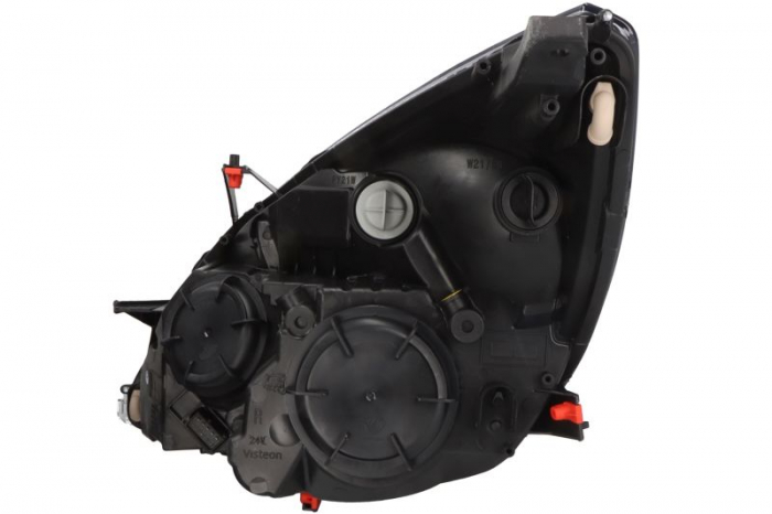 Far Dreapta (H1/H7, electric, cu motor, culoare: argintiu, culoare semnalizator: transparent) potrivit OPEL MERIVA B 06.10-01.14 [2]