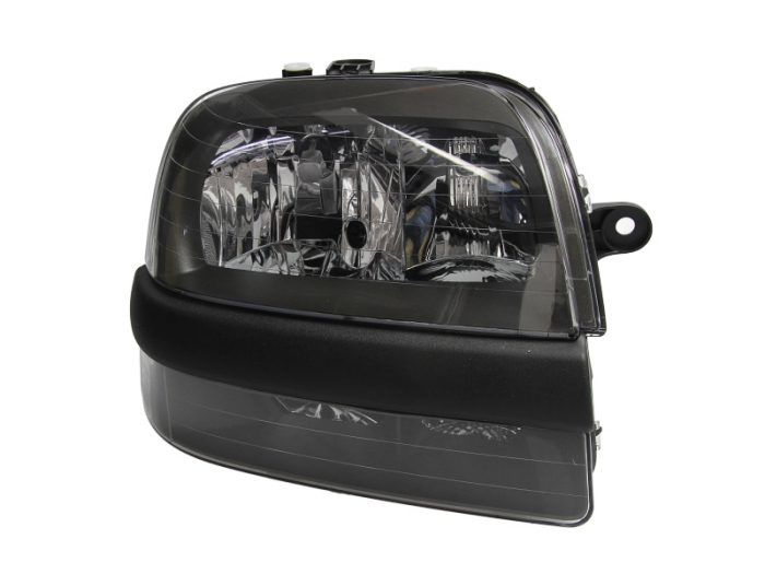 Far Dreapta (H1/H7, electric, fara motoras, culoare interior: negru, culoare semnalizator: afumat) potrivit FIAT DOBLO, DOBLO/MINIVAN -12.05 [1]