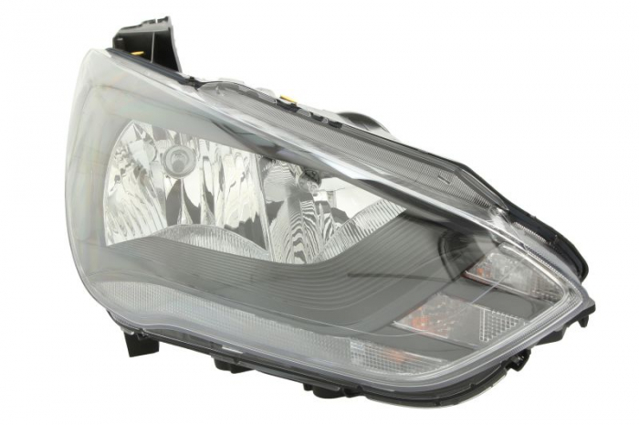 Far dreapta (H1/H7/LED, reglaj electric cu motoras, cu lumini de zi, fundal negru) FORD C-MAX dupa 2018 [1]