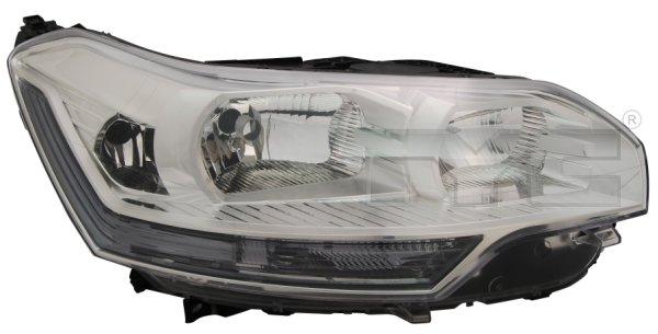 Far dreapta (H1/H7, reglaj electric,cu iluminare in viraje, fundal cromat) CITROEN C5 2008-2011 [1]