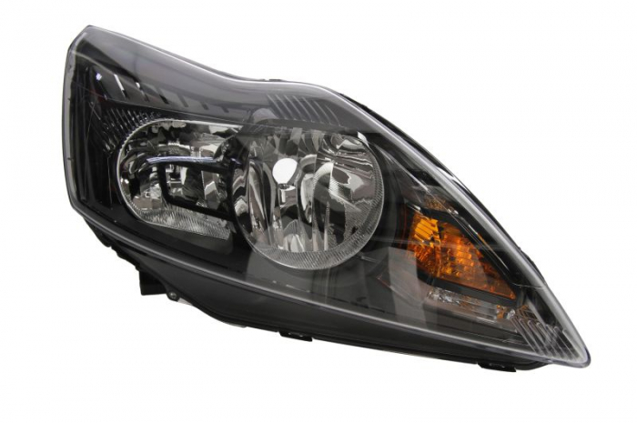 Far dreapta (H1/H7, reglaj electric, cu motoras, fundal negru) FORD FOCUS 2008-2012 [1]