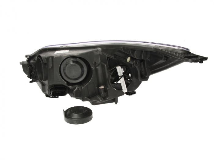 Far dreapta (H1/H7, reglaj electric, cu motoras, fundal negru) FORD FOCUS III [2]