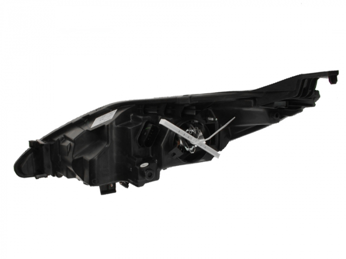 Far dreapta (H1/H7, reglaj electric, cu motoras, fundal negru/insertii crom) FORD FIESTA VI [2]