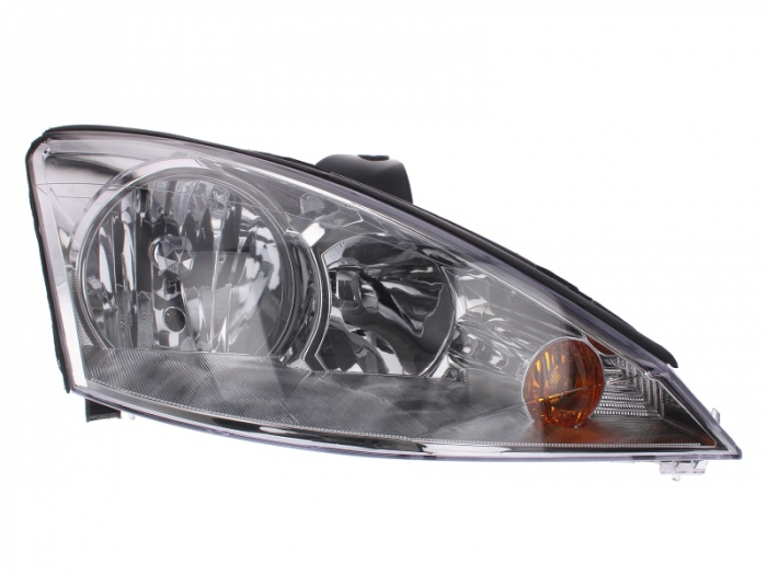 Far dreapta (H1/H7, reglaj electric, fundal cromat) FORD FOCUS 2001-2004 [1]