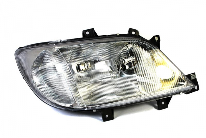 Far dreapta (H1/H7, reglaj electric, fundal cromat) MERCEDES SPRINTER 2000-2002 [1]