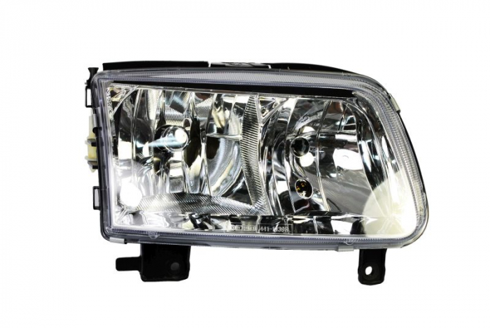 Far dreapta (H1/H7, reglaj electric, fundal cromat) VW POLO 1999-2001 [1]