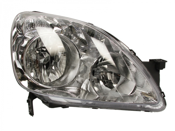 Far dreapta (H1, reglaj electric, cu motoras, fundal cromat) HONDA CR-V 2001-2006 [1]