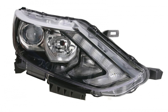 Far dreapta (H11/H7, reglaj electric, cu motoras) NISSAN QASHQAI 2013-2017 [1]