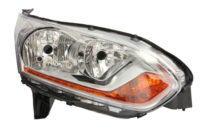 Far dreapta (H15/H7/PWY24W/W5W, electric, fundal cromat) FORD TRANSIT / TOURNEO CONNECT dupa 2013 [1]