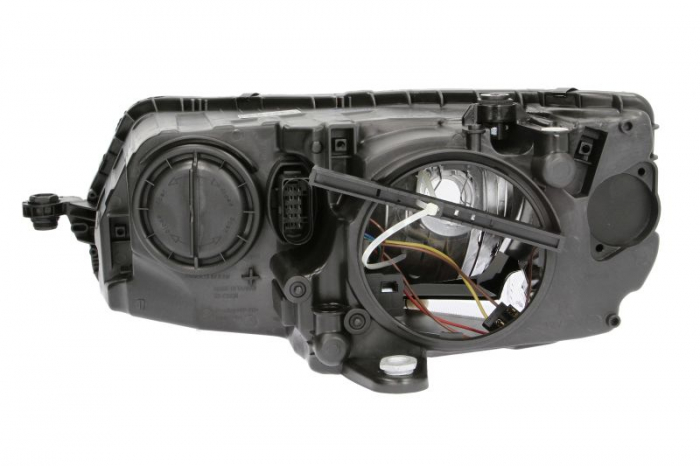 Far dreapta (H15/H7, reglaj electric, cu motoras, fundal transparent) SKODA OCTAVIA III dupa 2012 [2]