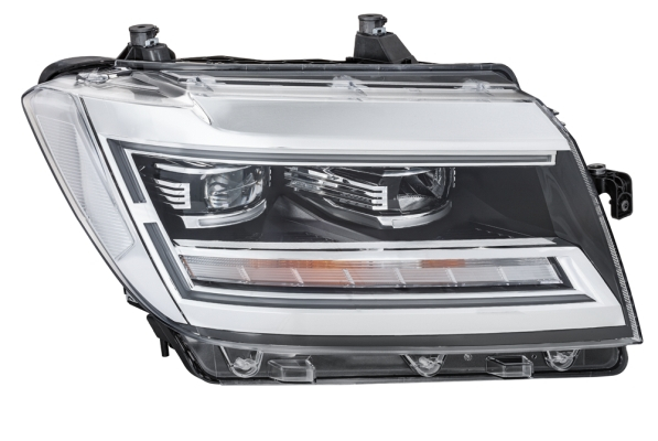 Far Dreapta (H21W/LED, electric, cu motor, LED) potrivit MAN TGE; VW CRAFTER [1]