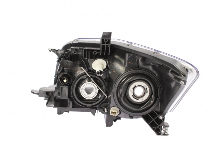 Far Dreapta (H3, electric, fara motoras, culoare interior: cromat, culoare semnalizator: transparent) potrivit TOYOTA AURIS [2]