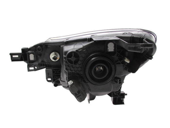 Far Dreapta H4, electric, cu motor, halogen, semnalizator transparent potrivit NISSAN NOTE [2]