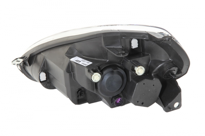 Far dreapta (H4, electric, cu motoras, fundal argintiu) FIAT PUNTO 2005-2012 [3]
