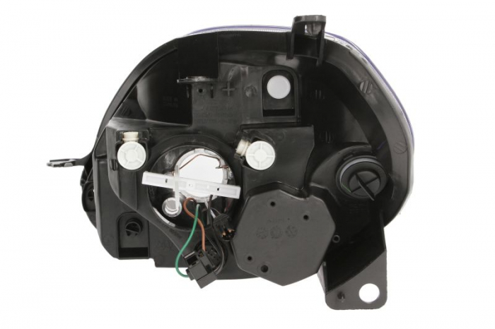 Far dreapta (H4, electric, cu motoras, fundal negru) FIAT PUNTO 2005-2012 [1]