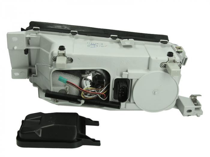 Far dreapta (H4, electric, fundal argintiu) SKODA OCTAVIA 2000-2010 [1]