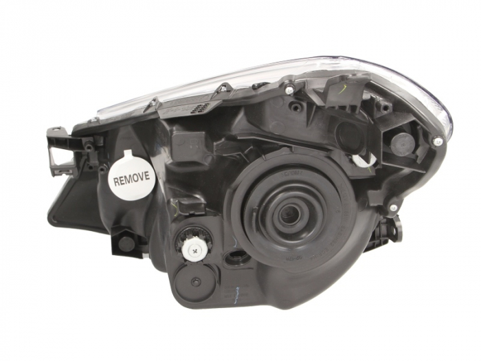 Far dreapta (H4, electric, fundal cromat, fundal transparent) TOYOTA YARIS 2010-2014 [2]