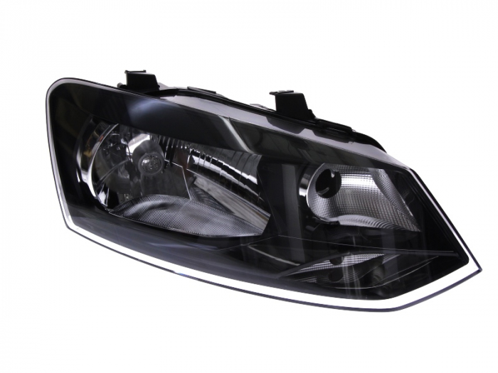Far dreapta (H4, electric, fundal negru) VW POLO [1]