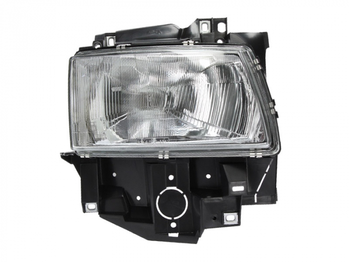 Far dreapta (H4, electric, manual, fundal argintiu) VW TRANSPORTER IV [1]