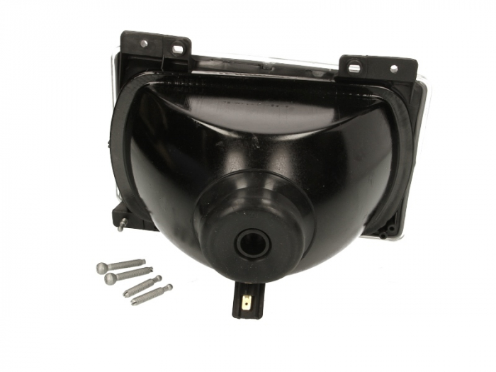 Far Dreapta (H4, fara motoras, culoare interior: argintiu) potrivit CITROEN C25; FIAT DUCATO; PEUGEOT 104, J5 [2]