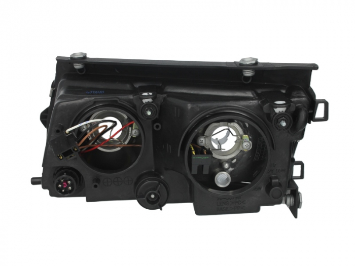 Far dreapta (H4/H7, reglaj electric, manual, fundal argintiu) VW PASSAT 1996-2000 [2]