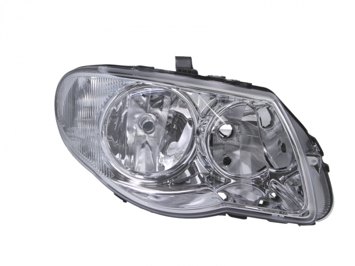 Far Dreapta (H7/H9, electric, cu motor, culoare interior: cromat, culoare semnalizator: galben) potrivit CHRYSLER TOWN & COUNTRY, VOYAGER IV 01.04- [1]