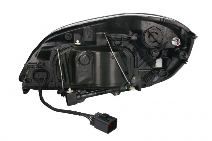Far dreapta (H7/H9, electric, cu motoras, fundal cromat) VOLVO XC60 2008-2013 [2]
