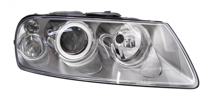 Far dreapta H7/H9, electric, cu motoras,interior crom VW TOUAREG intre 2002-2006 [1]