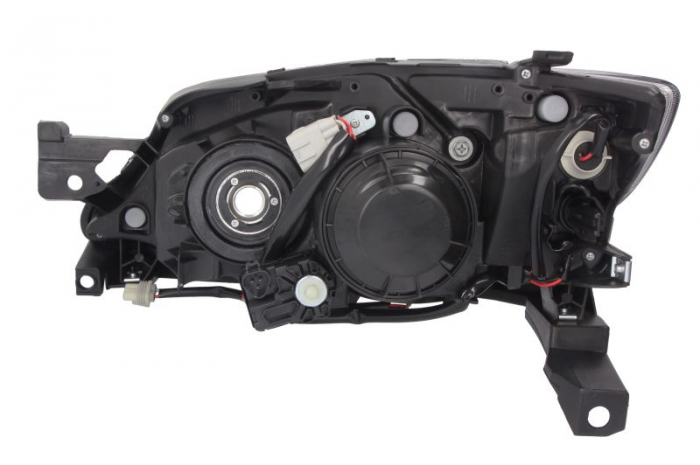 Far dreapta (H7/HB3, electric, cu motoras, fundal cromat) SUBARU IMPREZA 2008-2012 [2]