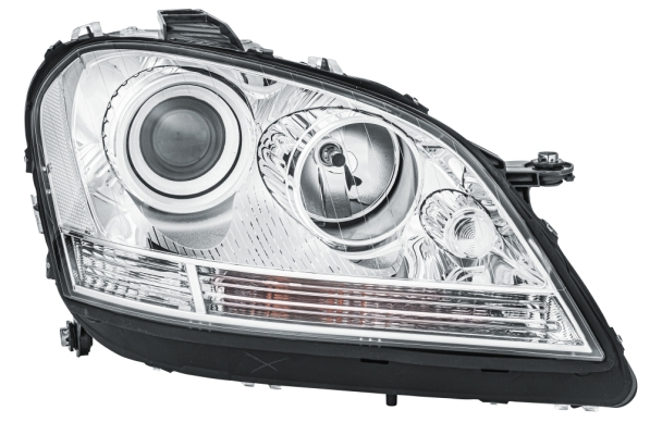 Far dreapta H7/PY21W,interior crom, semnalizator transparent MERCEDES Clasa M ML W164 intre 2005-2008 [1]