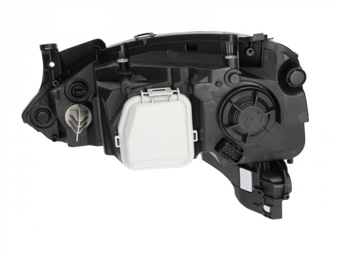 Far dreapta (H7, reglaj electric, cu motoras, fundal cromat) OPEL COMBO, COMBO TOUR, CORSA C dupa 2003 [2]