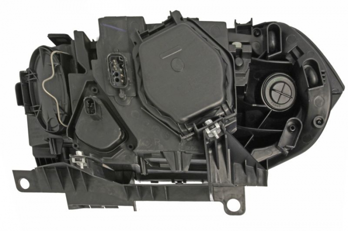 Far dreapta (H7, reglaj electric, cu motoras, fundal negru) BMW X3 2004-2007 [2]