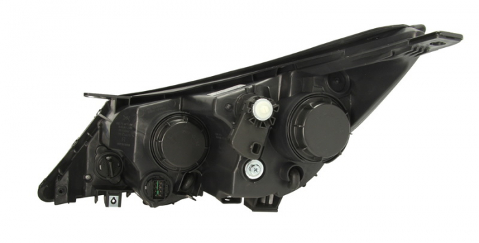 Far dreapta (H7, reglaj electric, cu motoras, fundal negru) KIA SPORTAGE [2]