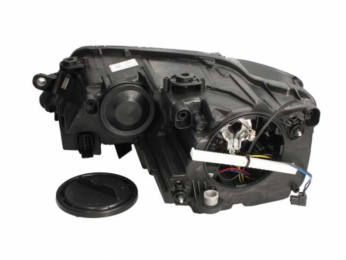 Far dreapta (H7, reglaj electric, cu motoras, fundal negru) VW JETTA 2010-2014 [2]