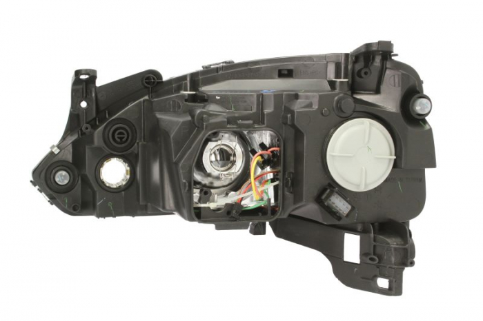 Far dreapta (H7, reglaj electric, fundal cromat) OPEL COMBO, CORSA 2003-2010 [2]