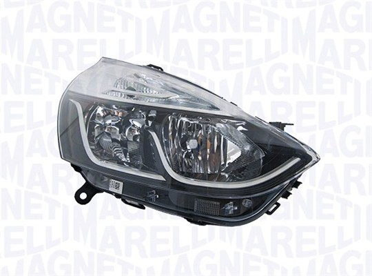 Far Dreapta (halogen, H1/H7, electric, cu motor, culoare insert: cromat, culoare semnalizator: portocaliu) potrivit RENAULT CLIO IV, CLIO IV/HATCHBACK [4]